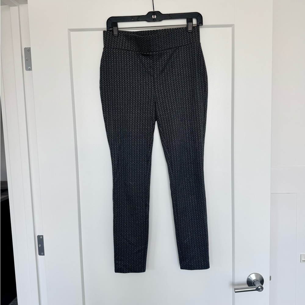 Loft Stylish Black Patterned Leggings